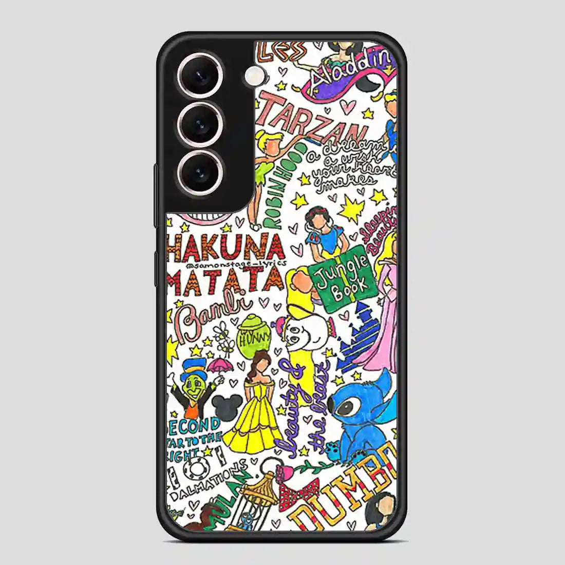 Disney Family Collage Samsung Galaxy S22 Case