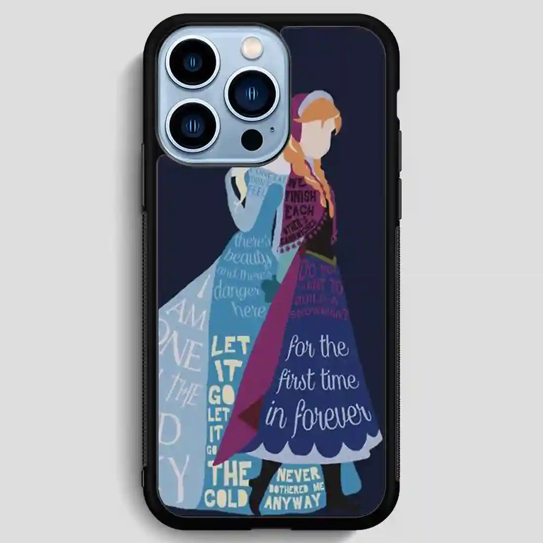 Disney Frozen Anna And Elsa Collage iPhone 13 Pro Max Case