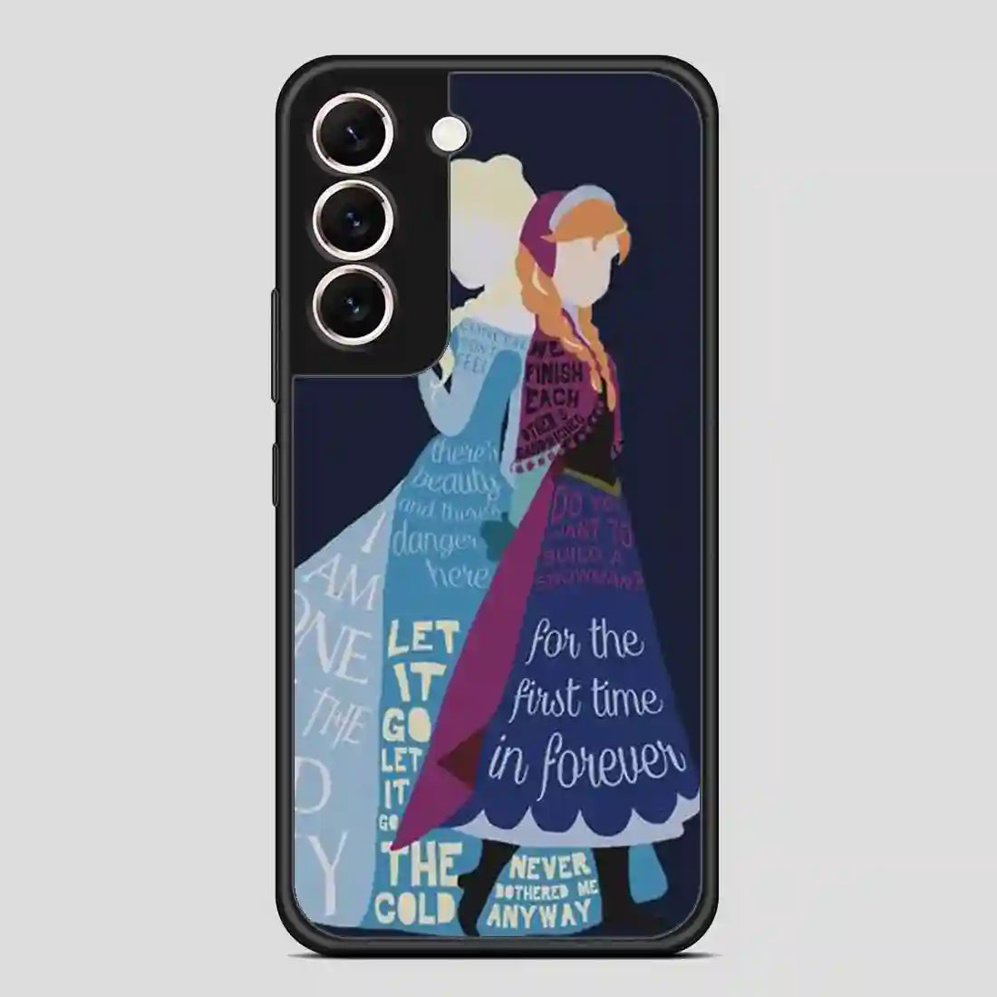 Disney Frozen Anna And Elsa Collage Samsung Galaxy S22 Case