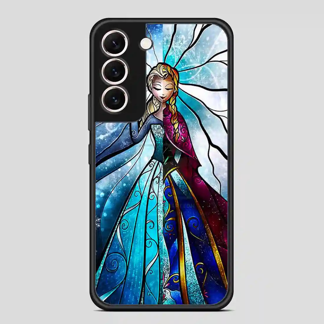 Disney Frozen Anna And Elsa Face Samsung Galaxy S22 Case