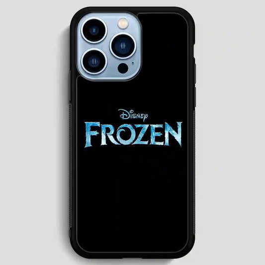 Disney Frozen Logo Text iPhone 13 Pro Max Case