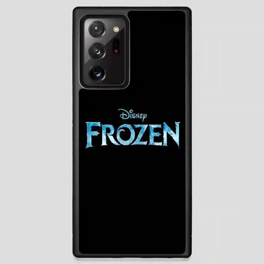 Disney Frozen Logo Text Samsung Galaxy Note 20 Ultra Case