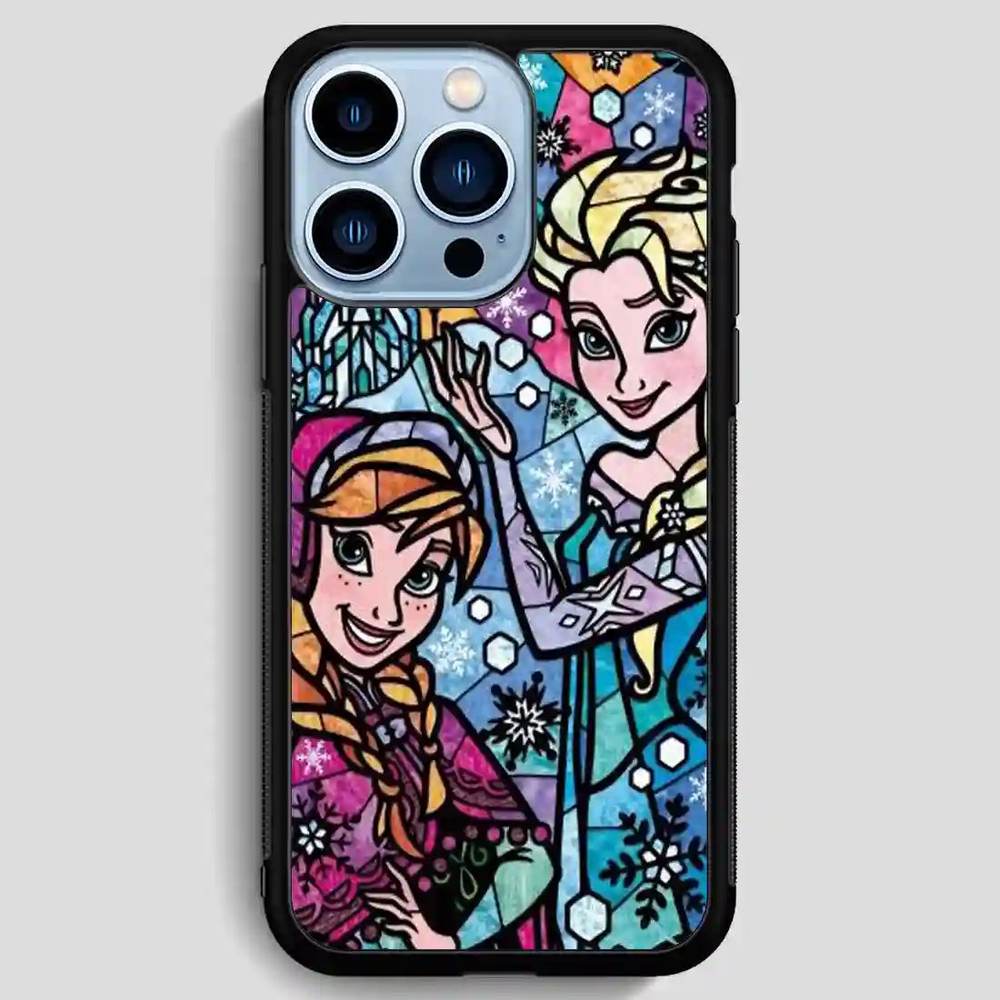 Disney Frozen Stain Glass iPhone 13 Pro Max Case