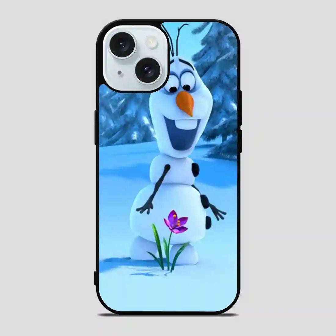 Disney Funny Olaf Frozen Movies iPhone 15 Case