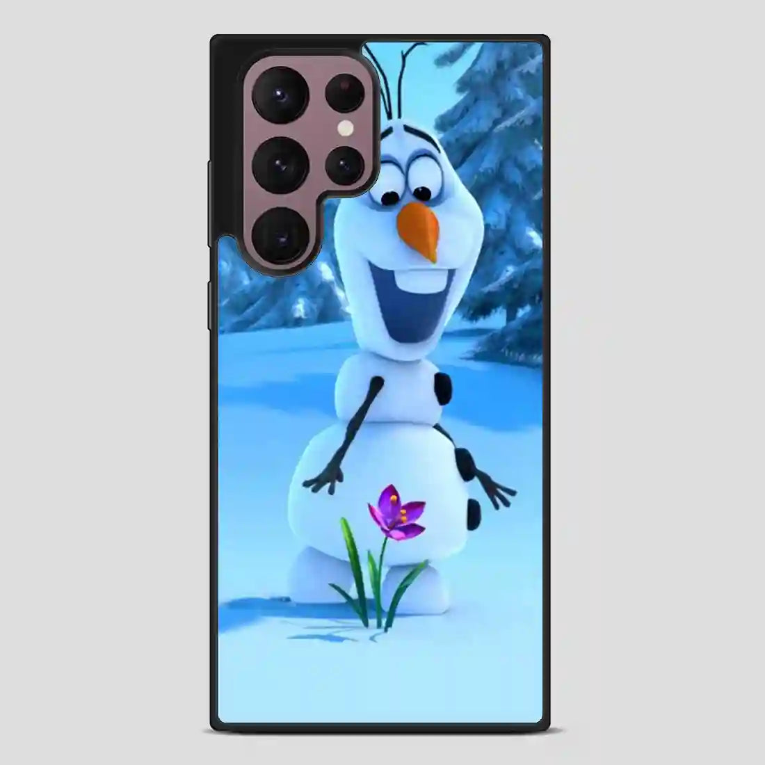 Disney Funny Olaf Frozen Movies Samsung Galaxy S22 Ultra Case
