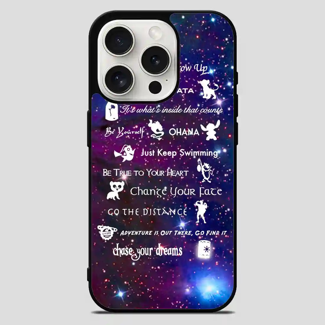 Disney Lessons Learned iPhone 15 Pro Max Case