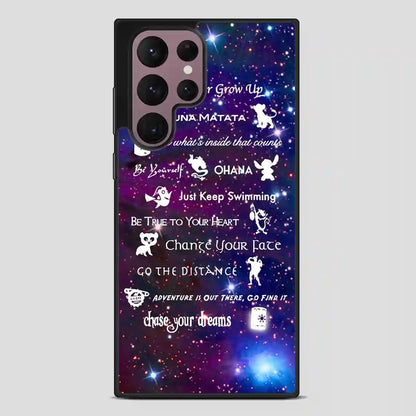 Disney Lessons Learned Samsung Galaxy S22 Ultra Case