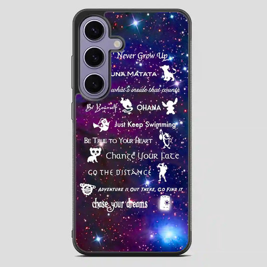 Disney Lessons Learned Samsung Galaxy S23 FE Case