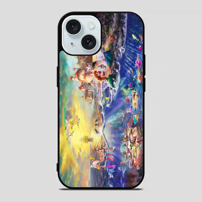 Disney Little Mermaid Ariel Cute Pretty Girly iPhone 15 Case