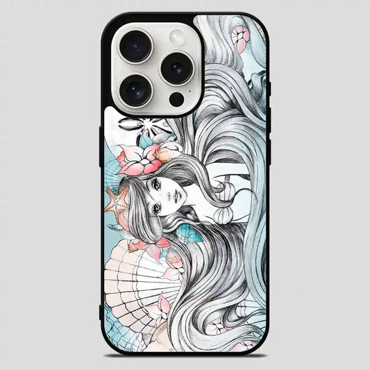 Disney Princess Ariel Retro iPhone 15 Pro Max Case