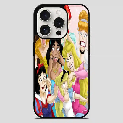 Disney Princess Funny iPhone 15 Pro Max Case