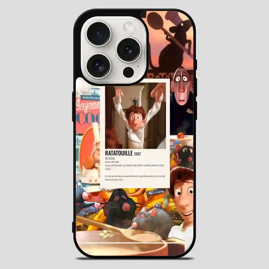 Disney Rat Cooking iPhone 15 Pro Max Case