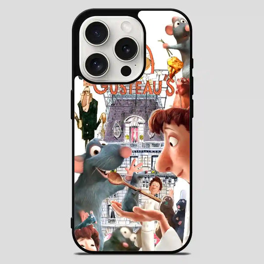 Disney Rat Cooking Ratatouille Cute Mouse Chef iPhone 15 Pro Max Case