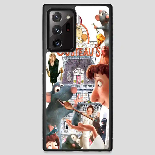 Disney Rat Cooking Ratatouille Cute Mouse Chef Samsung Galaxy Note 20 Ultra Case