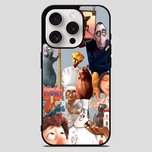 Disney Rat Cooking Ratatouille iPhone 15 Pro Max Case