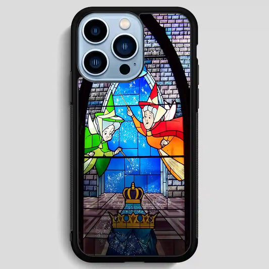 Disney Sleeping Beauty Stained Glass iPhone 13 Pro Max Case