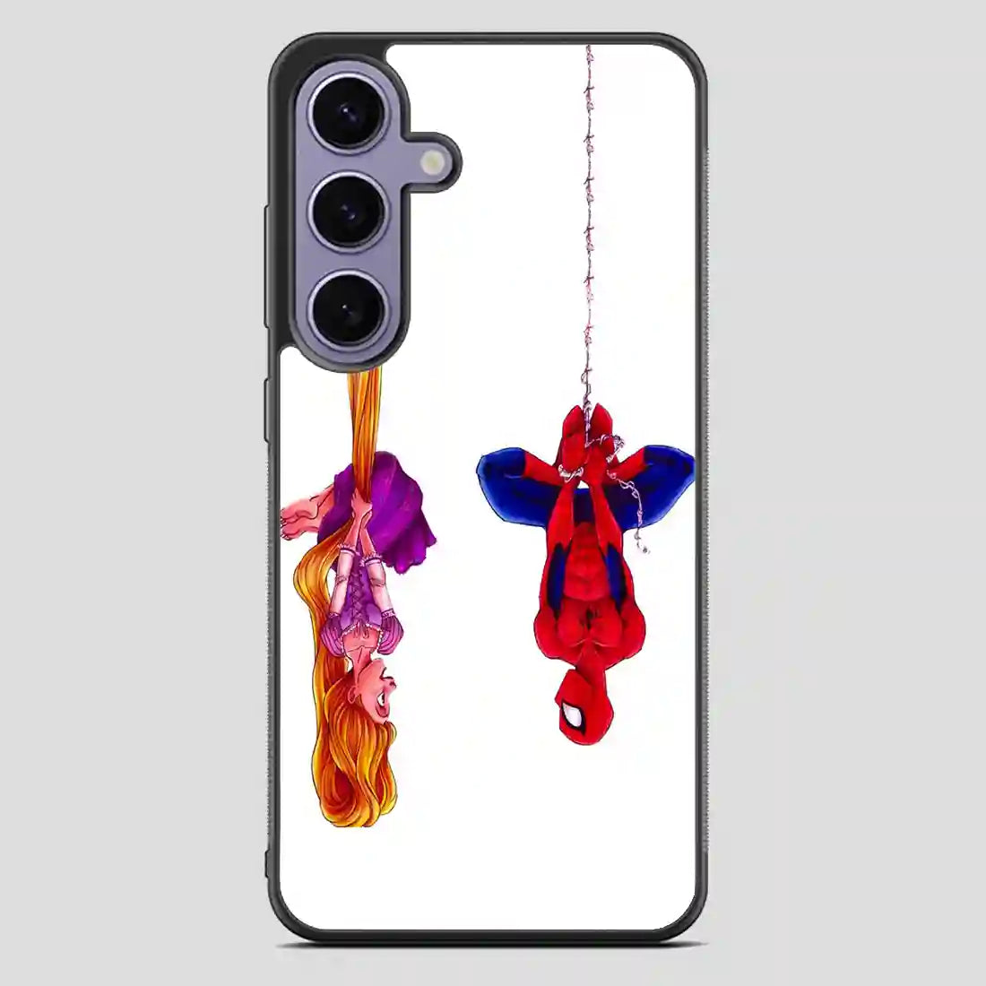 Disney Tangled And Spiderman Samsung Galaxy S23 FE Case