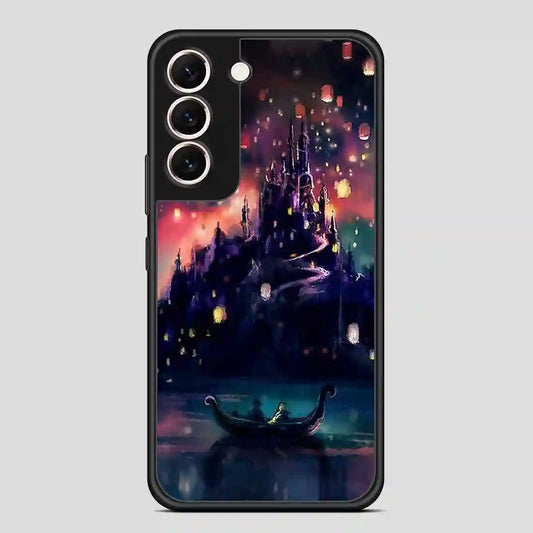 Disney Tangled Castle Lights Art Samsung Galaxy S22 Case