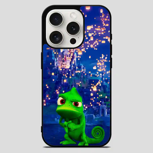 Disney Tangled Pascal Lantern Castle iPhone 15 Pro Max Case