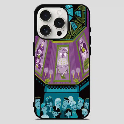 Disney The Haunted Mansion Stretching Paint iPhone 15 Pro Max Case