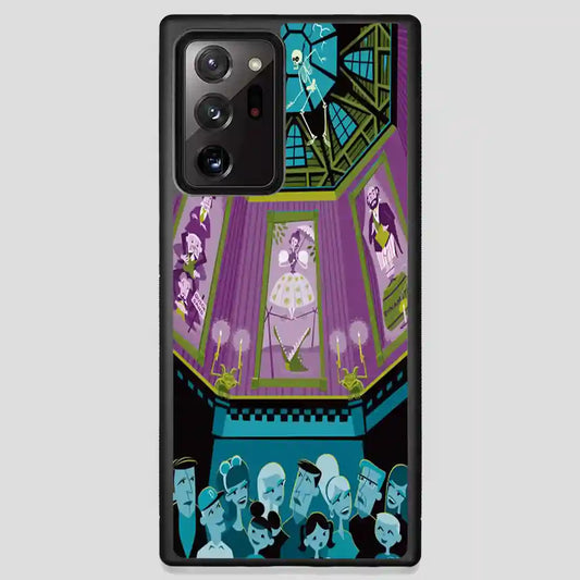 Disney The Haunted Mansion Stretching Paint Samsung Galaxy Note 20 Ultra Case