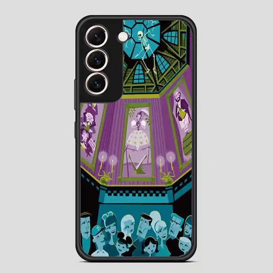 Disney The Haunted Mansion Stretching Paint Samsung Galaxy S22 Case