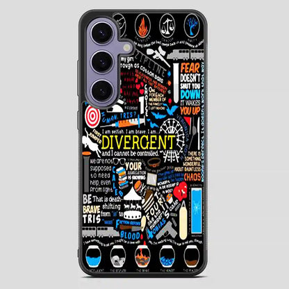 Divergent Quote Collage Art Samsung Galaxy S23 FE Case