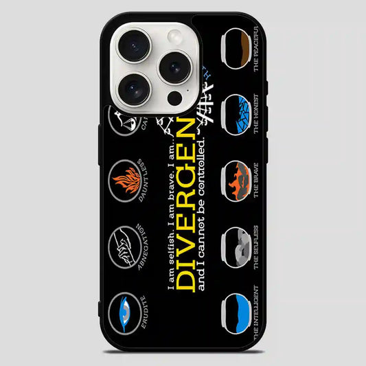 Divergent Tumblr Simple iPhone 15 Pro Max Case