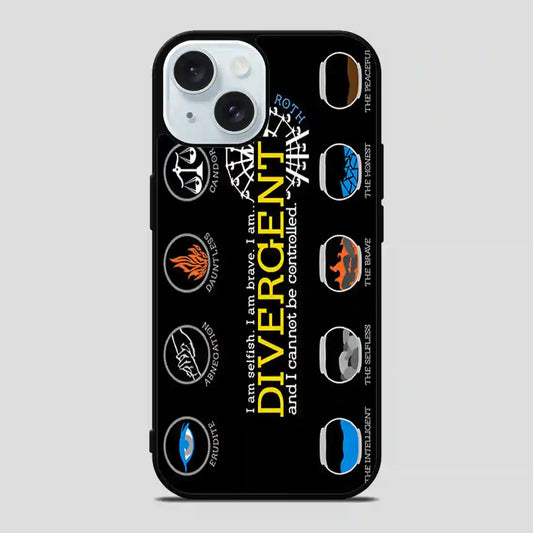 Divergent Tumblr Simple iPhone 15 Case