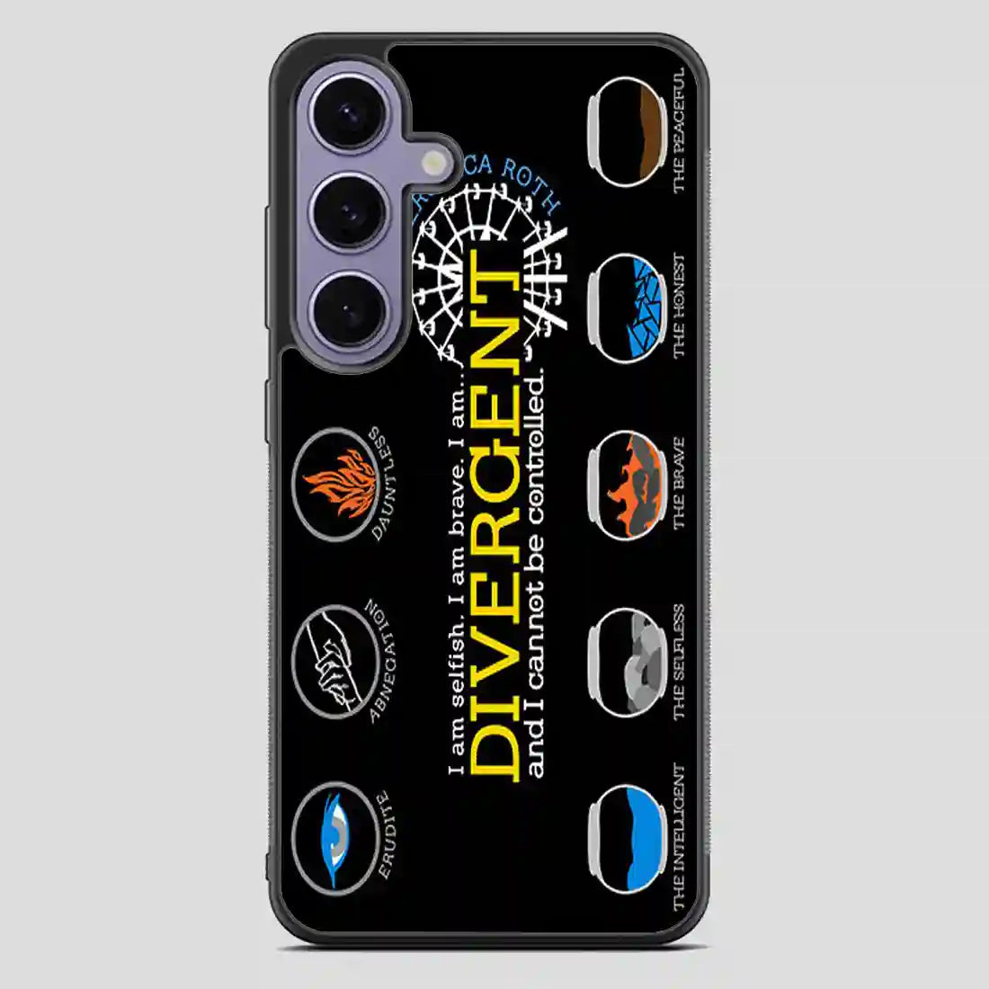 Divergent Tumblr Simple Samsung Galaxy S23 FE Case