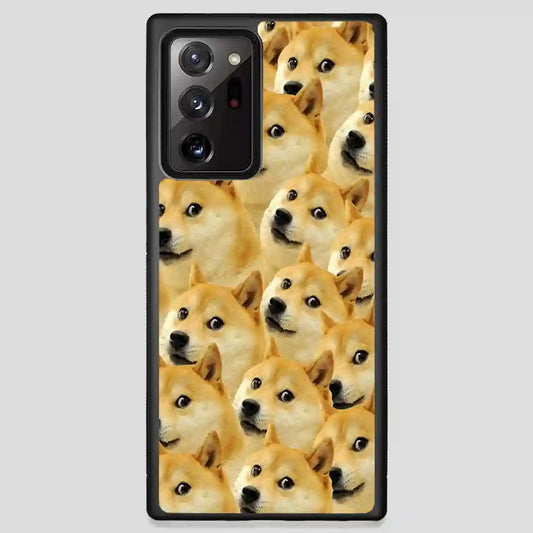 Doge Pattern Funny Samsung Galaxy Note 20 Ultra Case