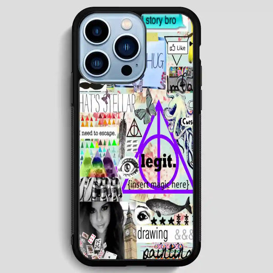 Drawing Painting iPhone 13 Pro Max Case