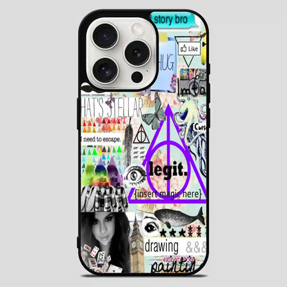 Drawing Painting iPhone 15 Pro Max Case