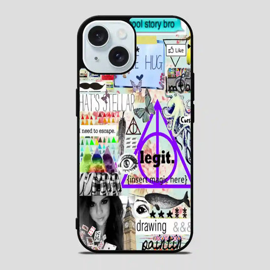 Drawing Painting iPhone 15 Case