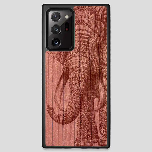 Elephant On Wood Samsung Galaxy Note 20 Ultra Case