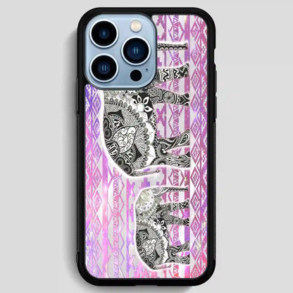 Elephant Tribal iPhone 13 Pro Max Case