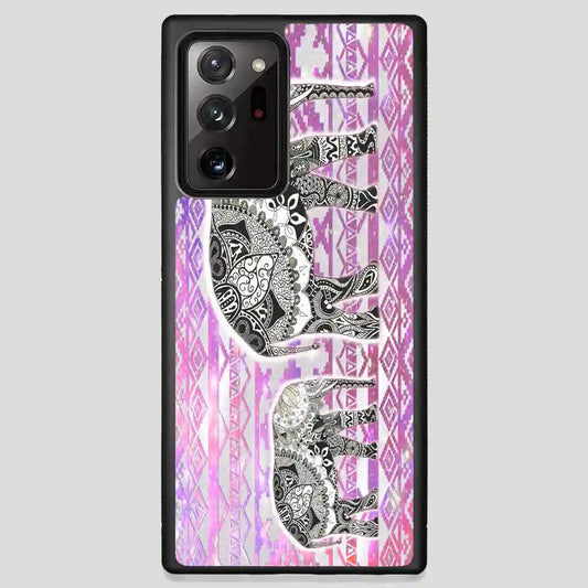 Elephant Tribal Samsung Galaxy Note 20 Ultra Case