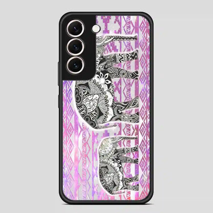 Elephant Tribal Samsung Galaxy S22 Case