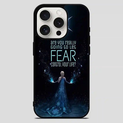 Elsa Disney Frozen Quote iPhone 15 Pro Max Case