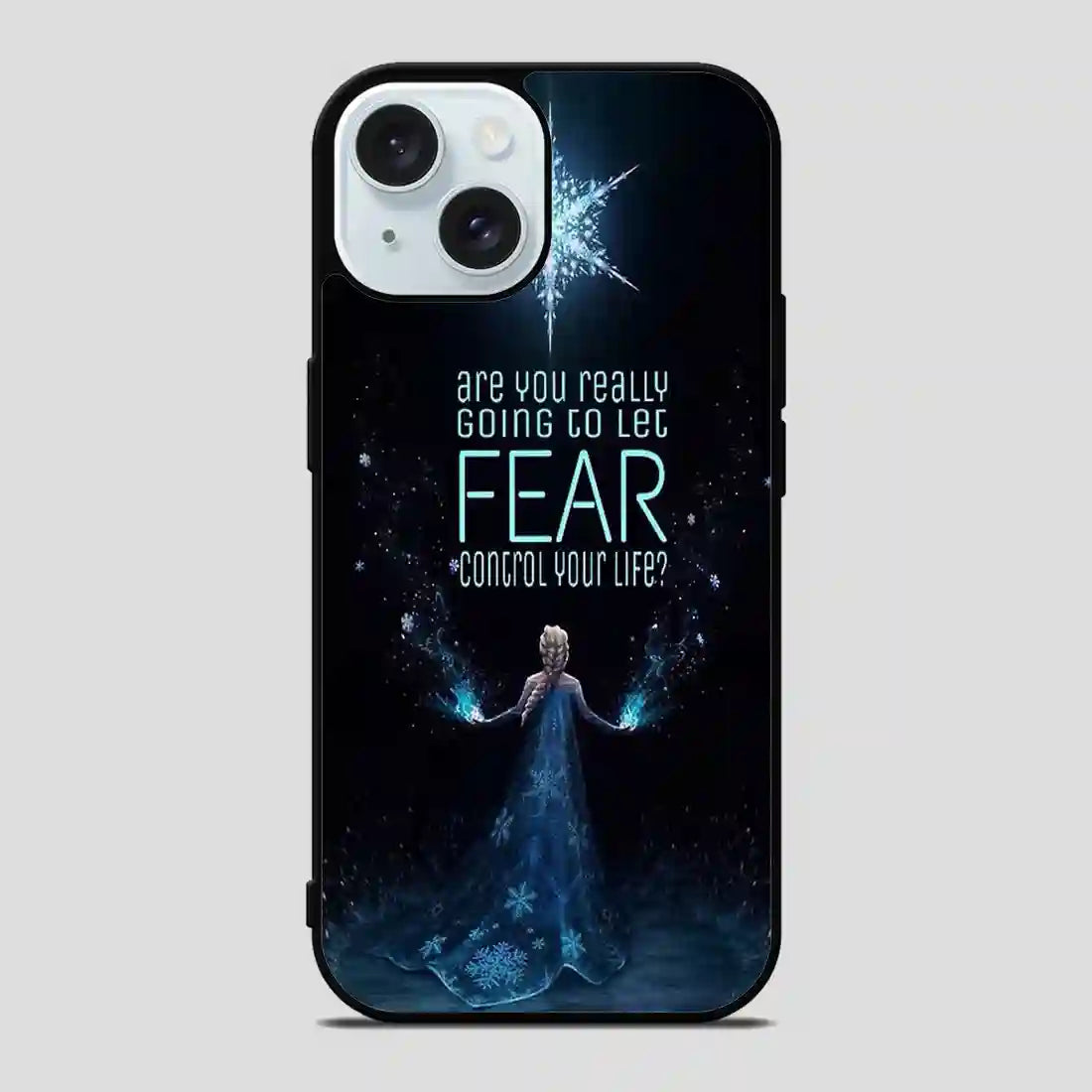 Elsa Disney Frozen Quote iPhone 15 Case