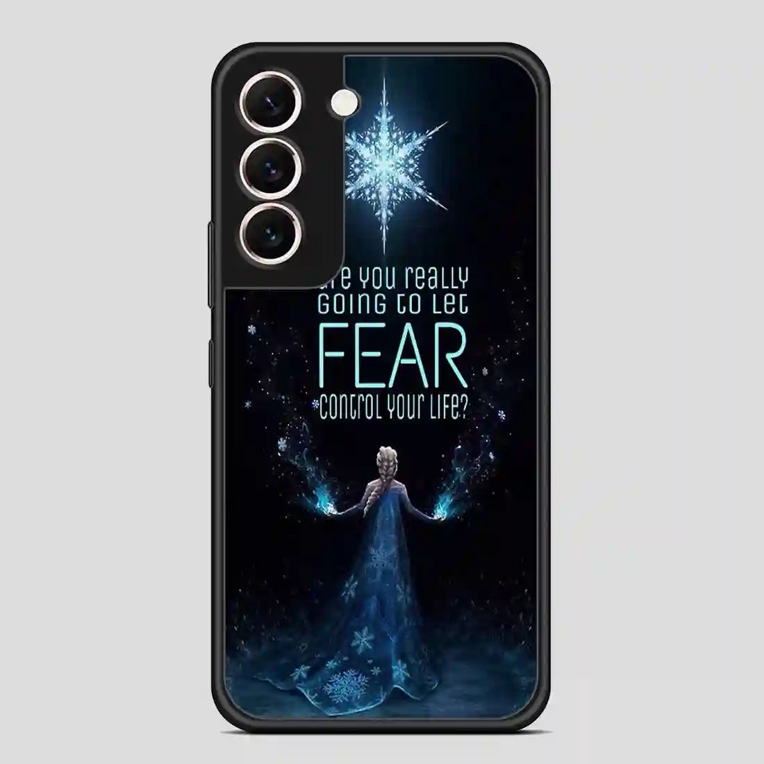 Elsa Disney Frozen Quote Samsung Galaxy S22 Case