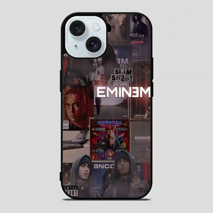 Eminem Rap Album iPhone 15 Case