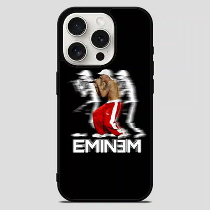 Eminem Rapper Black iPhone 15 Pro Max Case