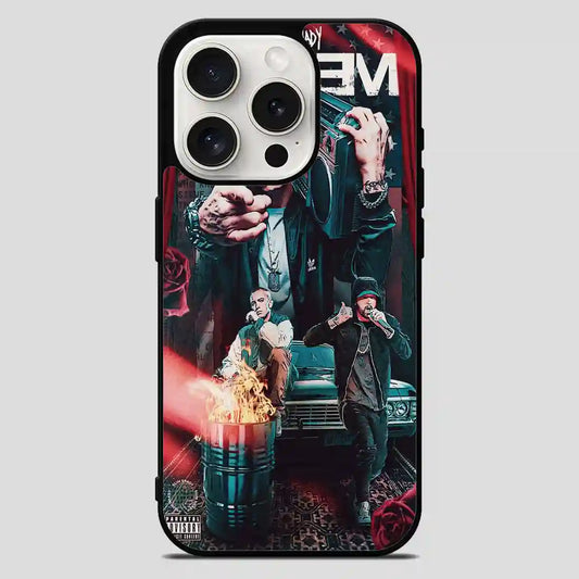 Eminem Rapper iPhone 15 Pro Max Case