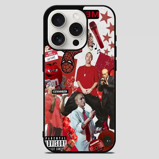 Eminem Spider Man iPhone 15 Pro Max Case