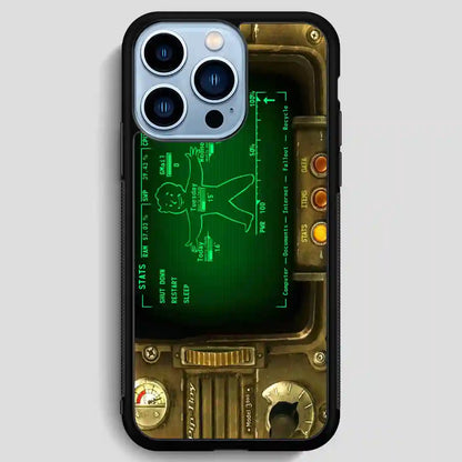 Fallout Pipboy Rainmeter Case iPhone 13 Pro Max Case