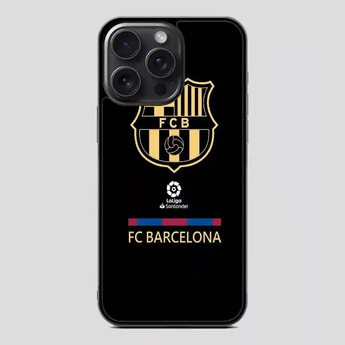 Fc Barcelona Football Club Liga iPhone 15 Pro Case