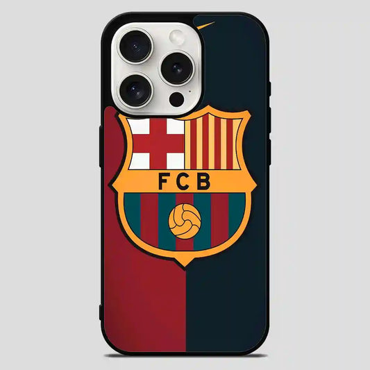 Fc Barcelona Football Club Nike iPhone 15 Pro Max Case