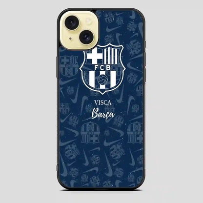 Fc Barcelona Football Club Wallpaper iPhone 15 Plus Case