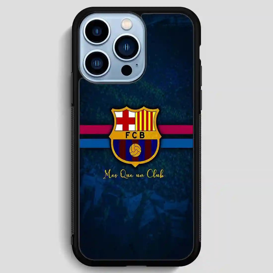 Fc Barcelona Football Clubmes Que Un Club iPhone 13 Pro Max Case